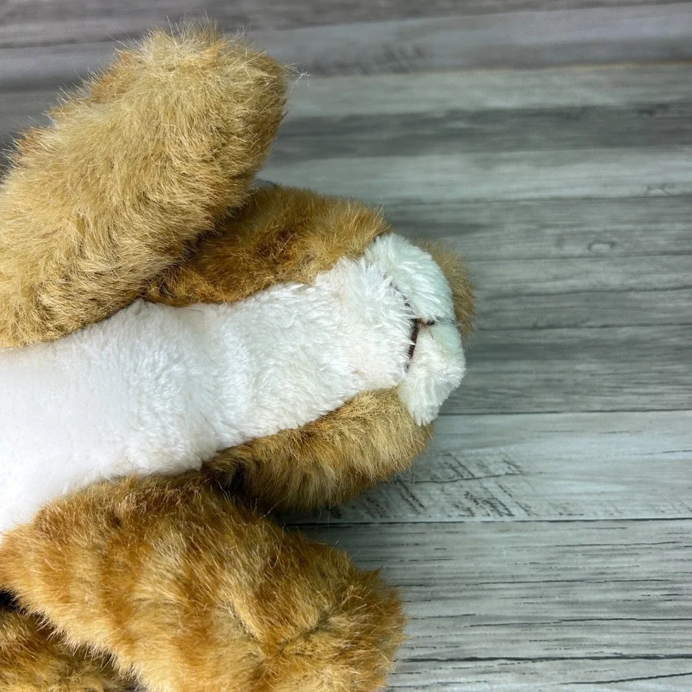 Applause Orange Tabby Cat Plush Stuffed Animal Toy Vintage